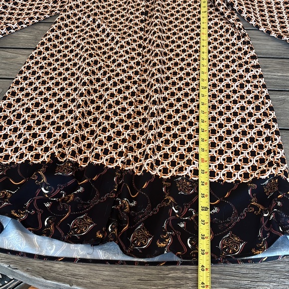 SIMONS CONTEMPORAINE WRAP DRESS SIZE 10 - Picture 12 of 12